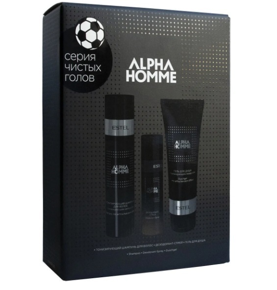 ALPHA HOMME Estel professional Набор для мужчин (шампунь 250, гель для ...