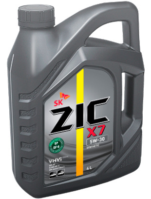 ZIC X7 5W-30 Масло моторное, Синтетическое, 4 л