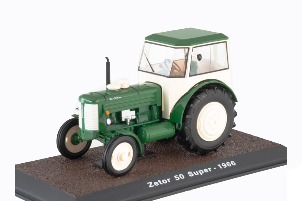 Модель коллекционная Tractor zetor 50 super 1966