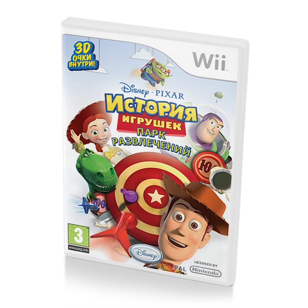 Игра Disney История Игрушек. Парк развлечений (Nintendo Wii, Русская  версия) купить по низкой цене с доставкой в интернет-магазине OZON  (522127678)