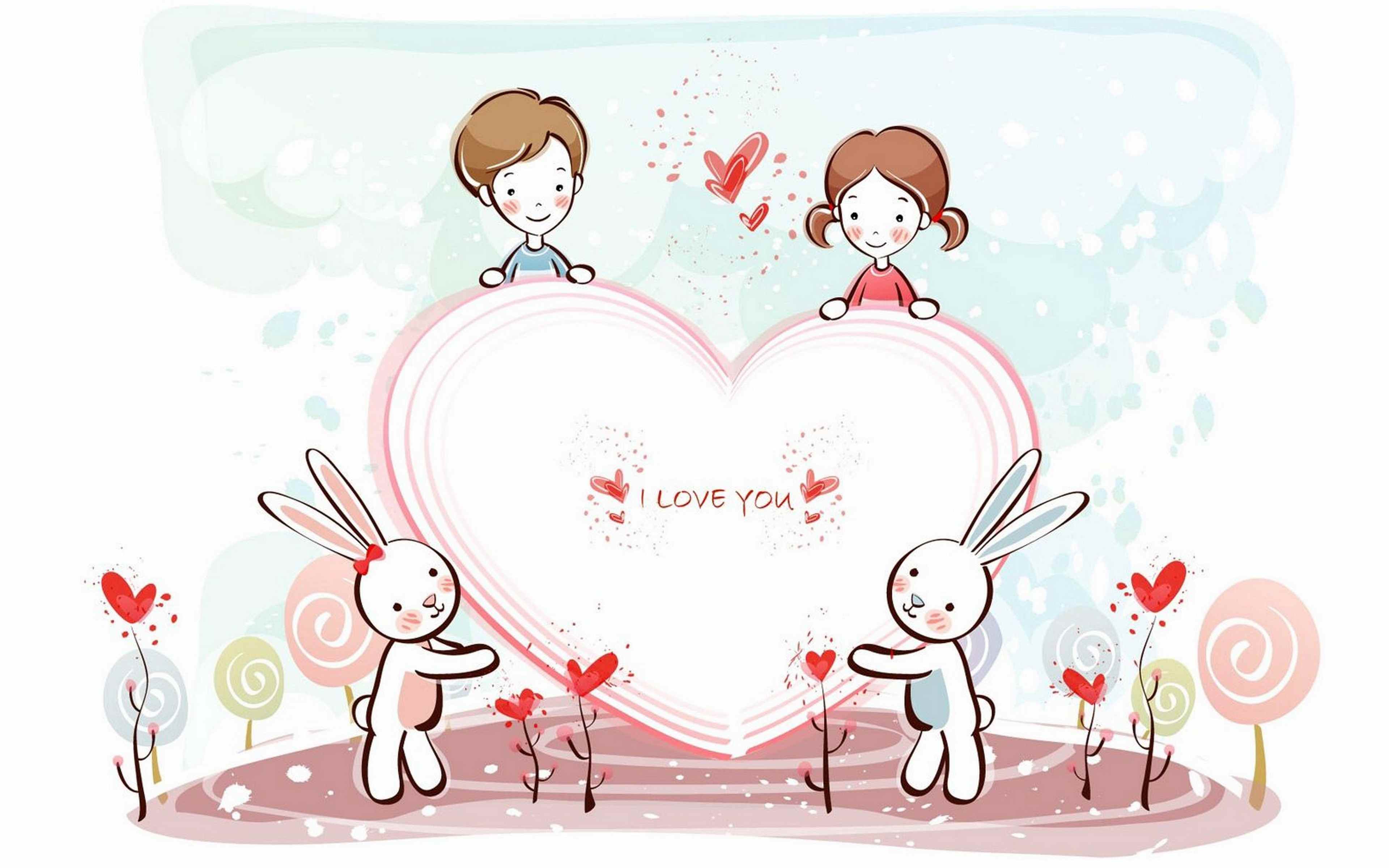 Love valentine s. С днем всех влюбленных. Открытка на день влюбленных рисунок.