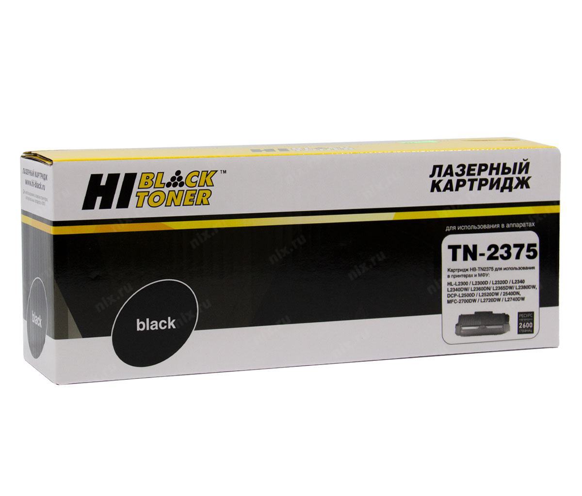 Tn2375. Картридж Hi-Black "TN-2375". Hi-Black картридж Hi-Black brother TN-2375/TN-2335 2,6k hl-l2300/2305/2320/2340/2360 (99116376). Картридж brother TN-2335. Тонер-картридж brother TN-2335/2375 Hi-Black 2,6к.