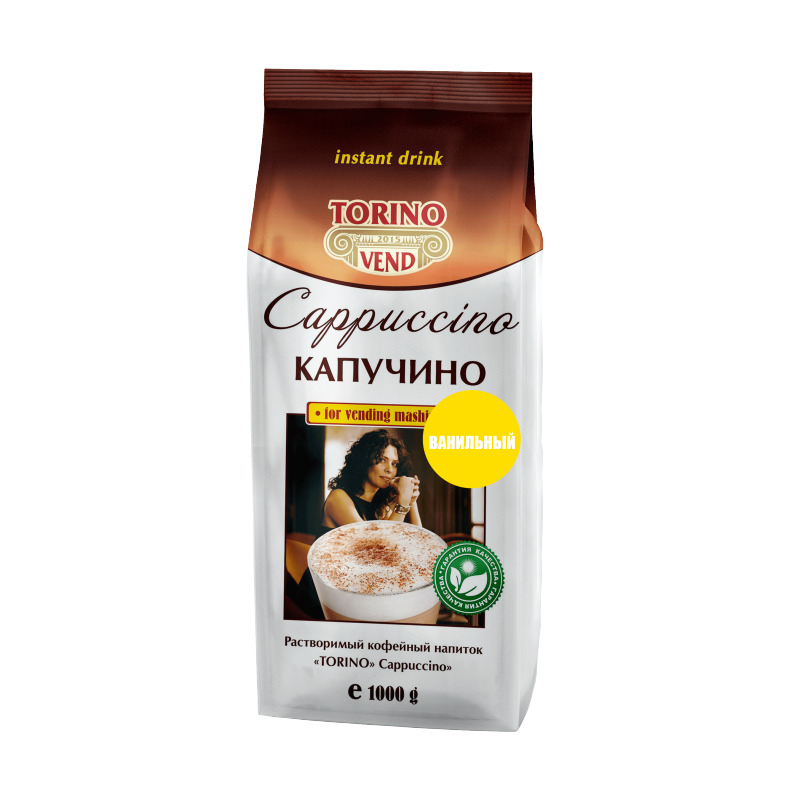 Кофейный напиток "Капучино TORINO VANILLA" 1000 г