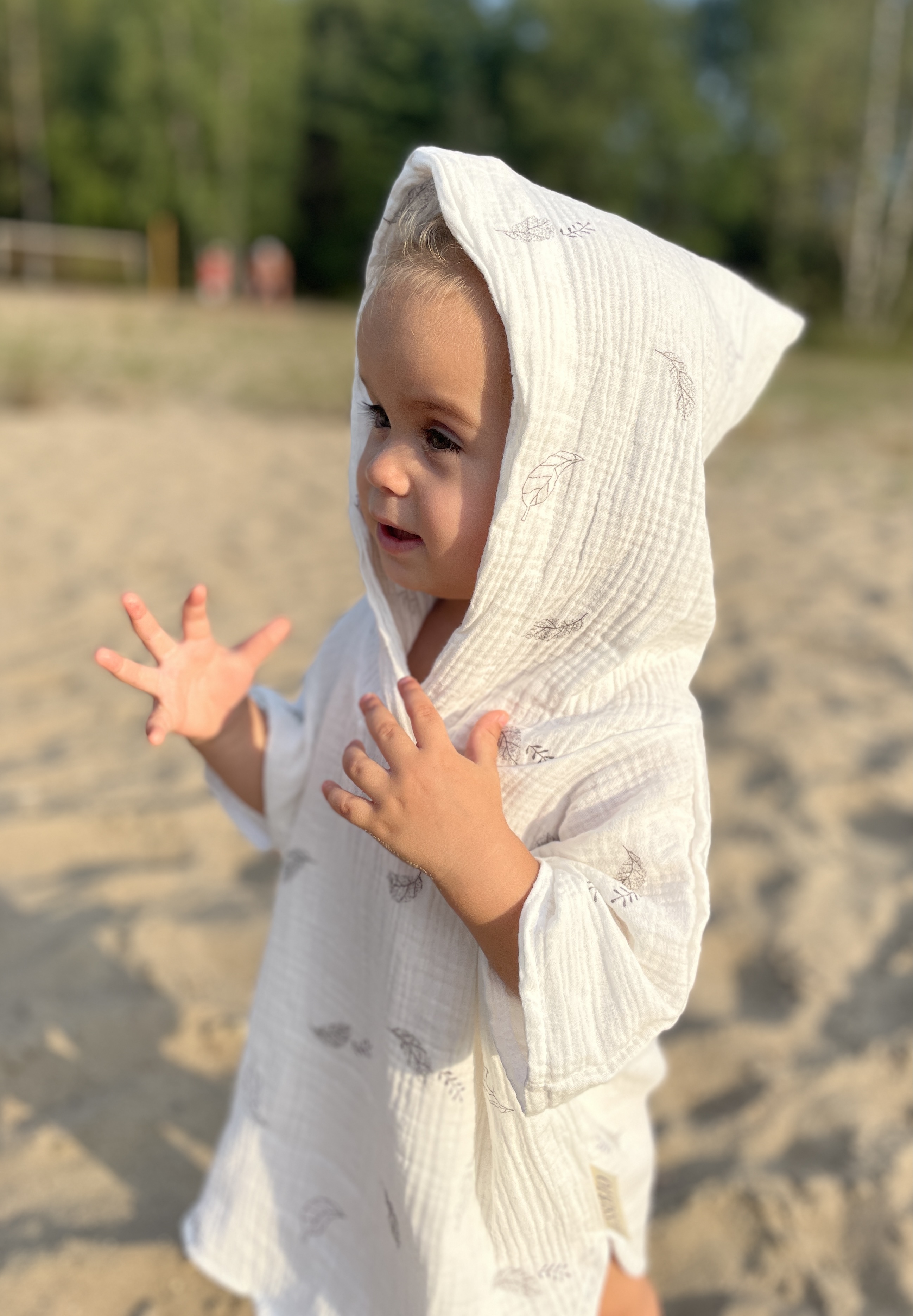Туника пляжная муслин детская