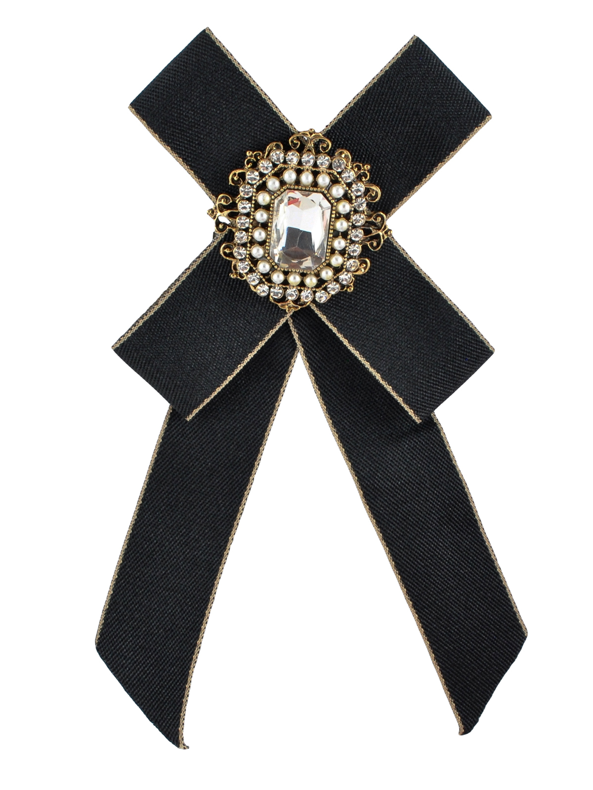 Брошь бант из репсовой ленты. Брошь из лент. Бант с брошью. Брошь бант. Женский галстук.