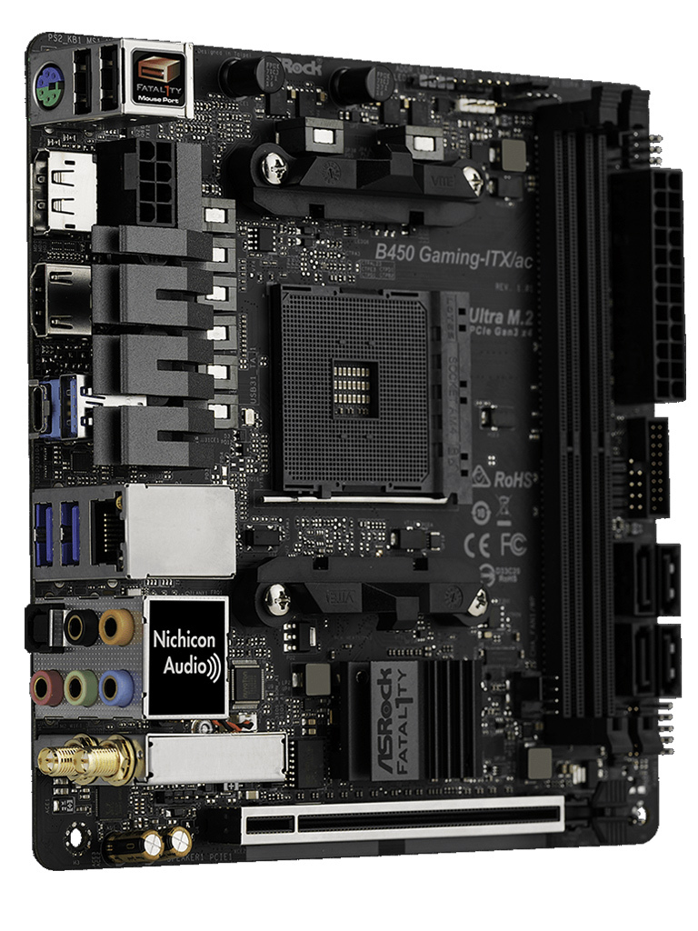 Атх платы. Материнская плата ASROCK b450. ASROCK b450 ITX. Mini ITX am4. ASROCK b450 Mini ITX.