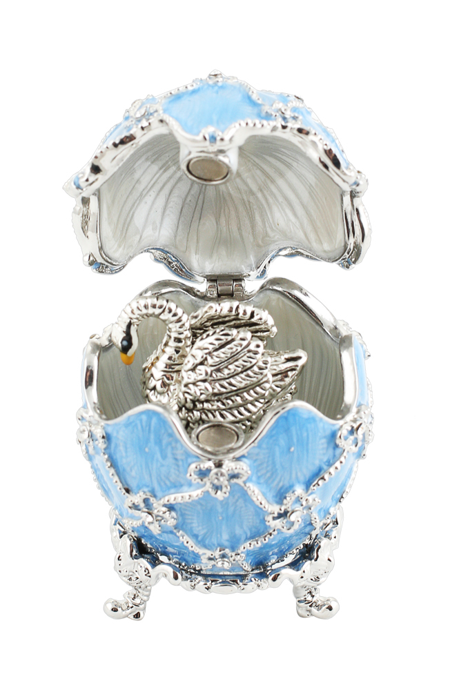 фаберже лебедь. яйцо фаберже лебедь. антиквариат птицы. яйцо фаберже лебедь. пасхальное яйцо лебедь фаберже бейнбридж.