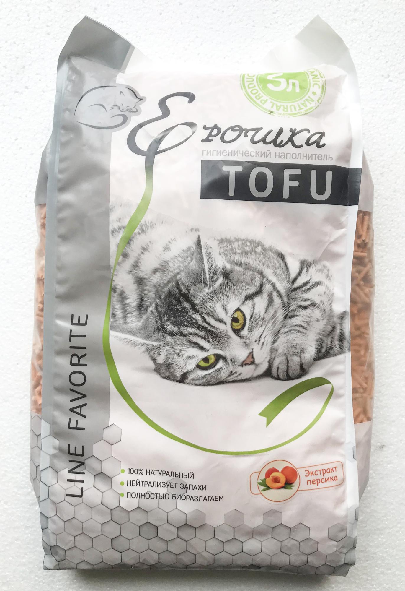 Тофу наполнитель для кошек