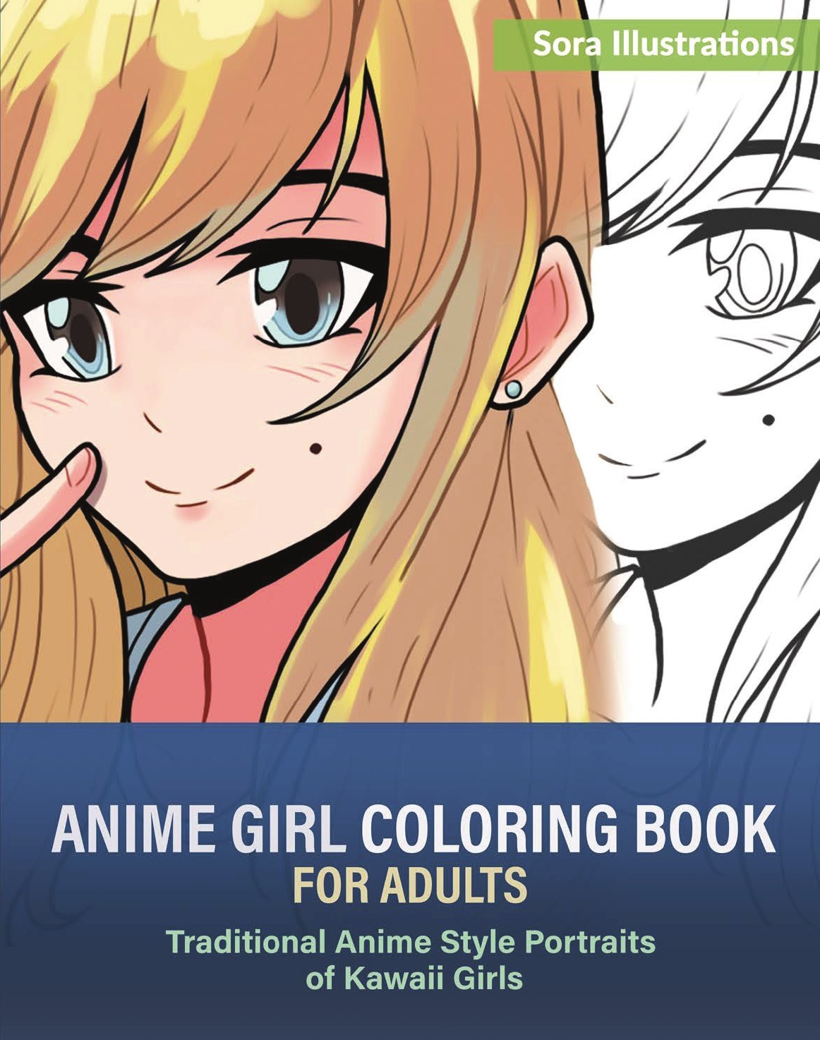 Anime Girl Coloring Book for Adults. Аниме девушка раскраска для взрослых:  на англ. яз. - купить с доставкой по выгодным ценам в интернет-магазине  OZON (214829365)