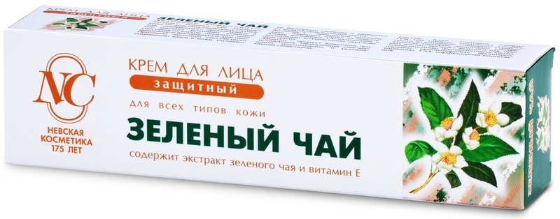 Невская косметика зеленый чай. НК зелёный чай крем д/лица 40мл. Крем/НК/зеленый чай 40мл*36.. Крем д/лица защитный зеленый чай д/всех типов кожи 40мл. Крем зеленый чай Невская косметика.