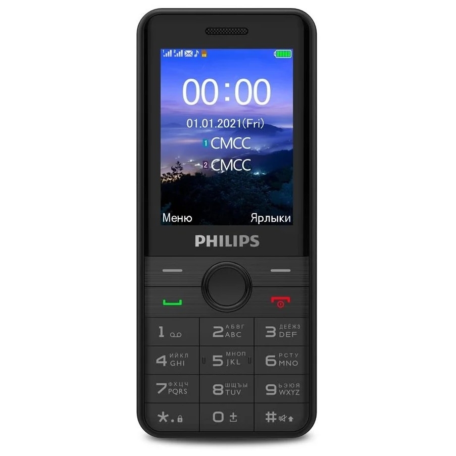 Мобильный Телефон Philips Xenium E172 Black – купить в интернет-магазине  OZON по низкой цене