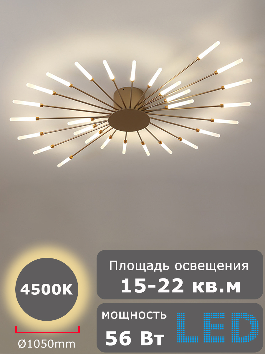 Люстрапотолочная,LED