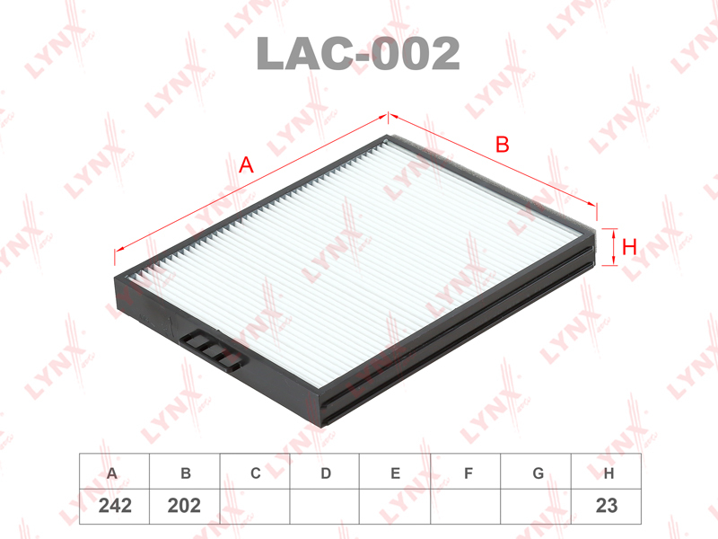 Lac 2. Cu 2628. Lac -2\1. Dcf210p. Фильтр LYNXAUTO la484.