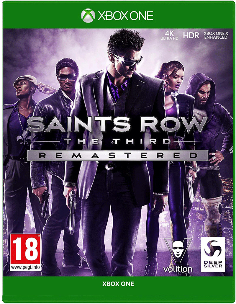 Игра Saints Row The Third Remastered (Xbox One, Xbox Series, Русские субтитры)