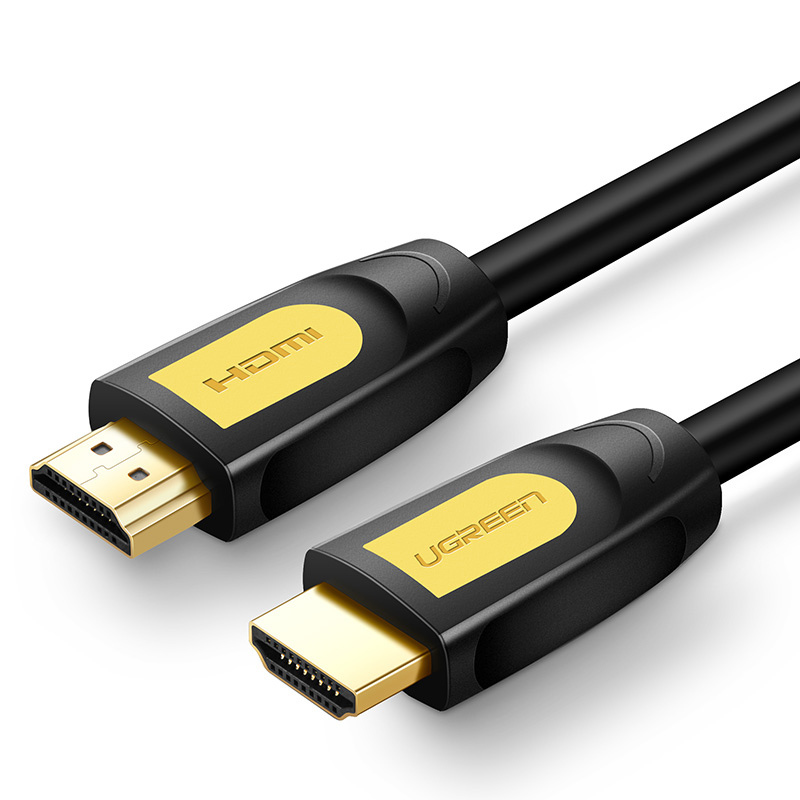 КабельUgreenHDMI4K,цветжелтый/черный,2м(10129)