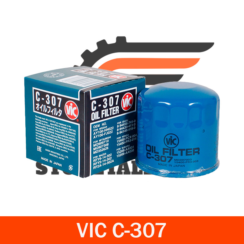 Vic c-307. масляный фильтр 307. Vic c-307 фильтр масляный двигателя. Vic 307 масляный фильтр. с-307 фильтр масляный применяемость.