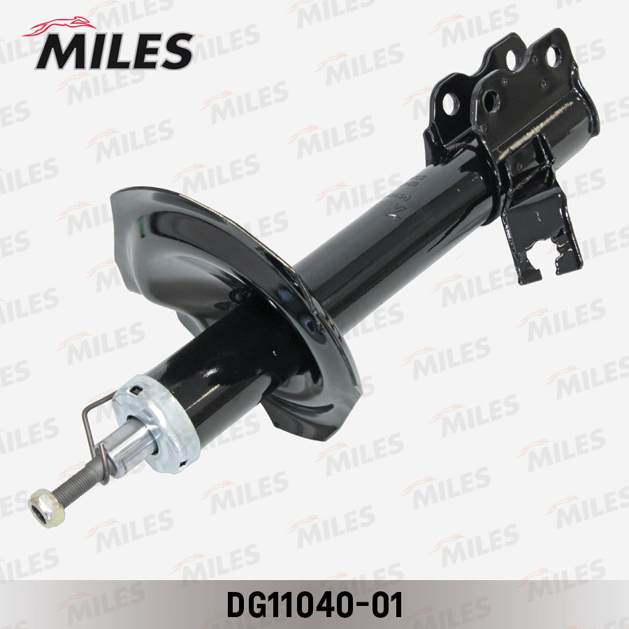 Амортизатор NISSAN X-TRAIL (T30) 01- пер.лев.газ. Miles MILES DG11040-01, oem 543038H725