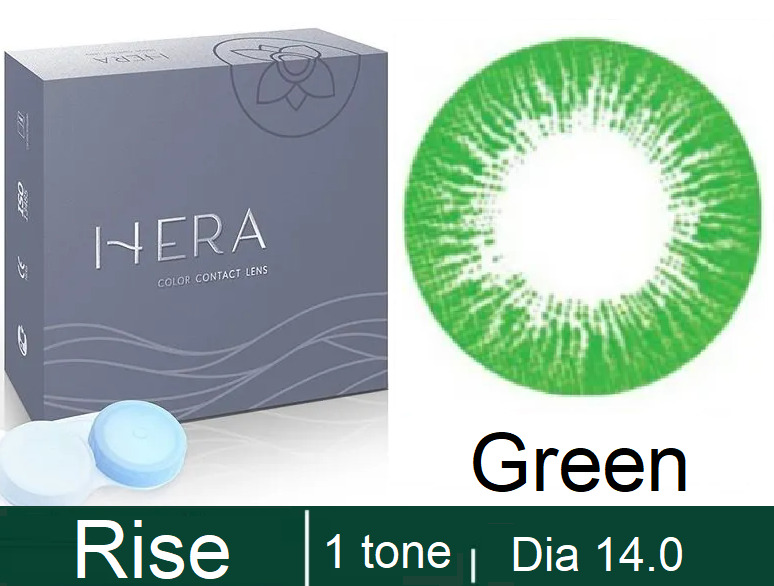 Hera Rise зеленые линзы. Квартальные линзы. Hera Rise Green.