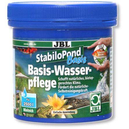 JBL StabiloPond Basis - Препарат для стабилизации парам. воды в садовых прудах, 5 кг на 50000 л Арт.282.2731200