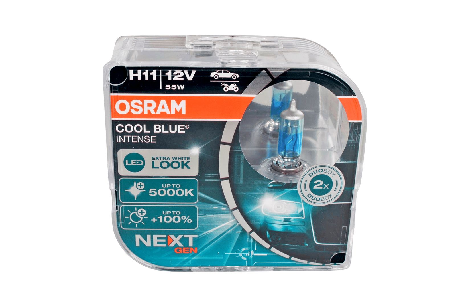 Cool blue intense next gen. Набор ламп 12v 55w h11 Osram cool Blue intense NEXTGEN комплект o-64211 cbn2 Euro.