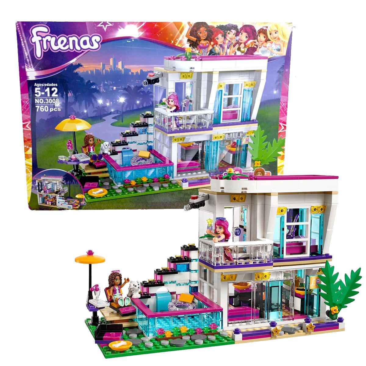 Конструктор Lego Friends - Прибрежный парк развлечений