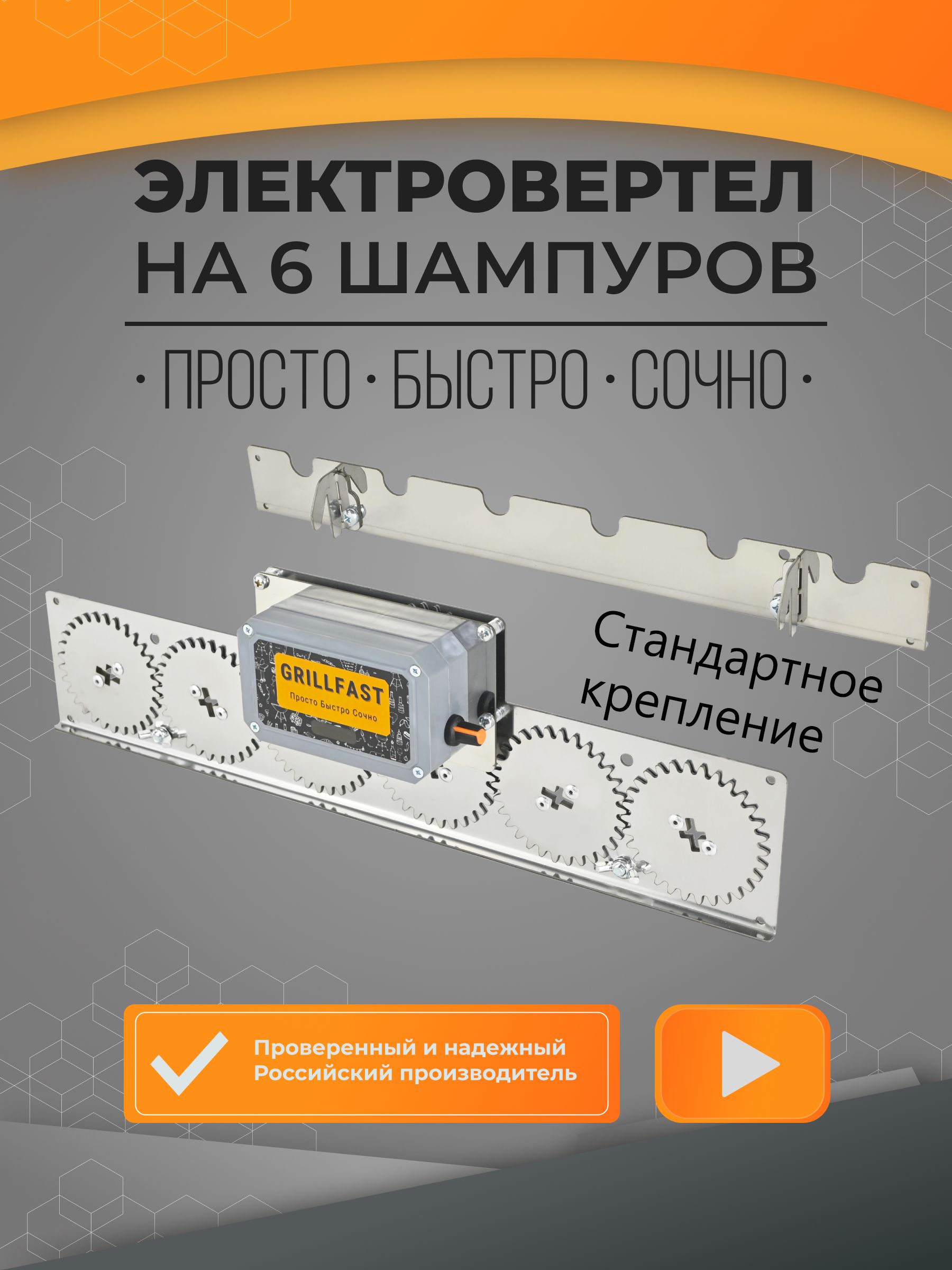 Шампура-самокруты. ШС-5 USB Электропривод для мангалов Вертел. Ленивый шашлычник | AliExpress