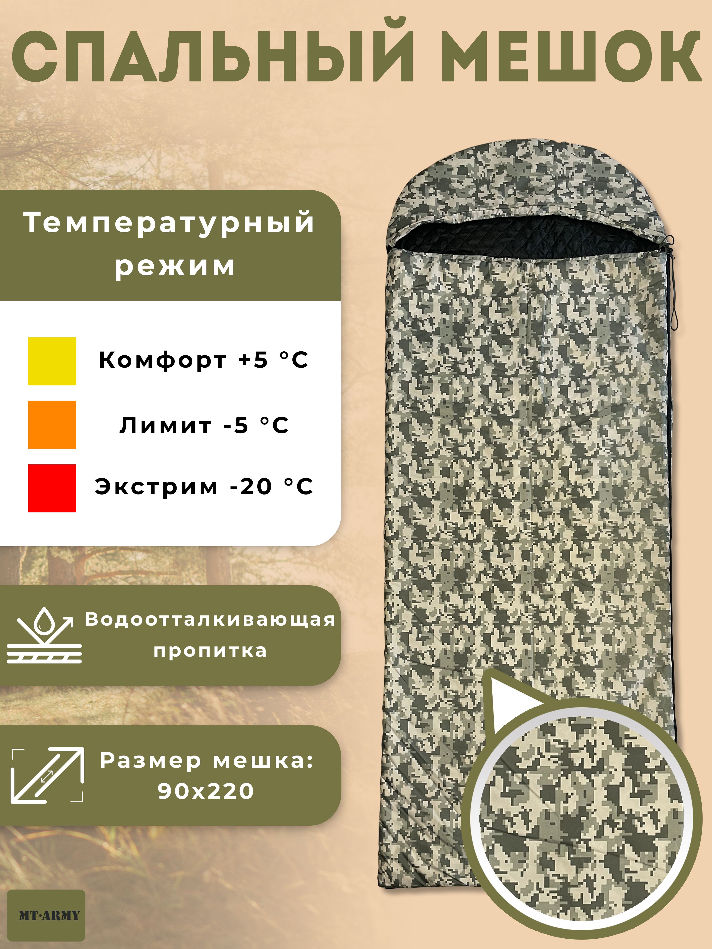 Спальный Мешок Армейский 30 Купить