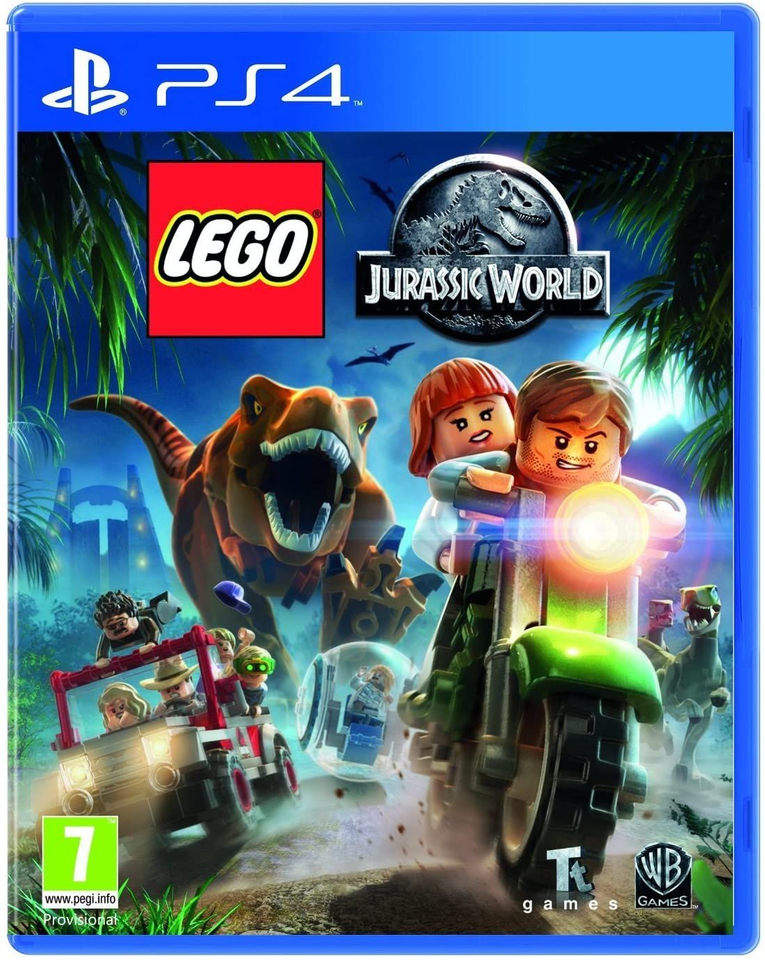 Игра LEGO Jurassic World (PlayStation 4, Русские субтитры) купить по низкой  цене с доставкой в интернет-магазине OZON (759567819)