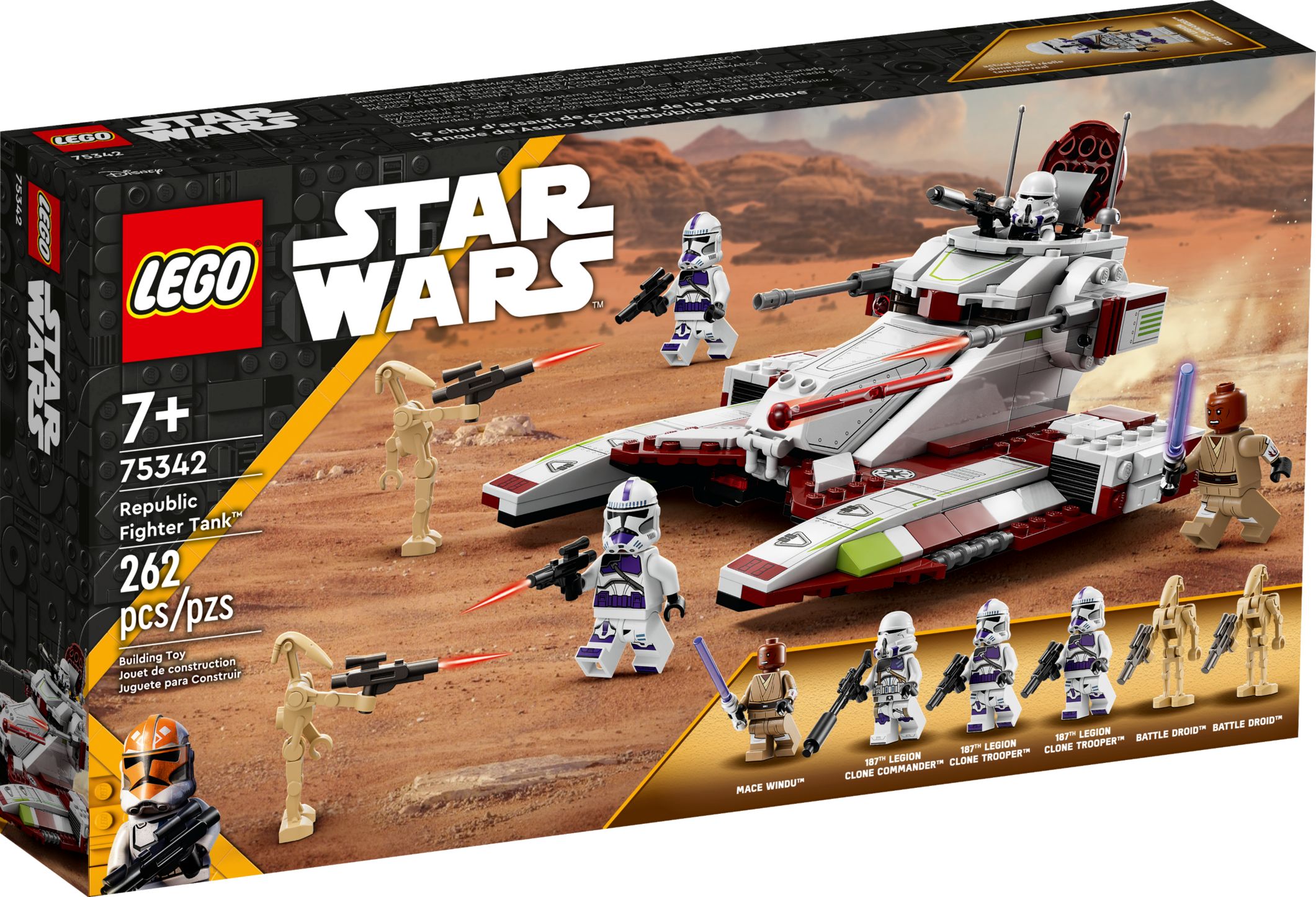 Star wars republic on sale fighter tank lego