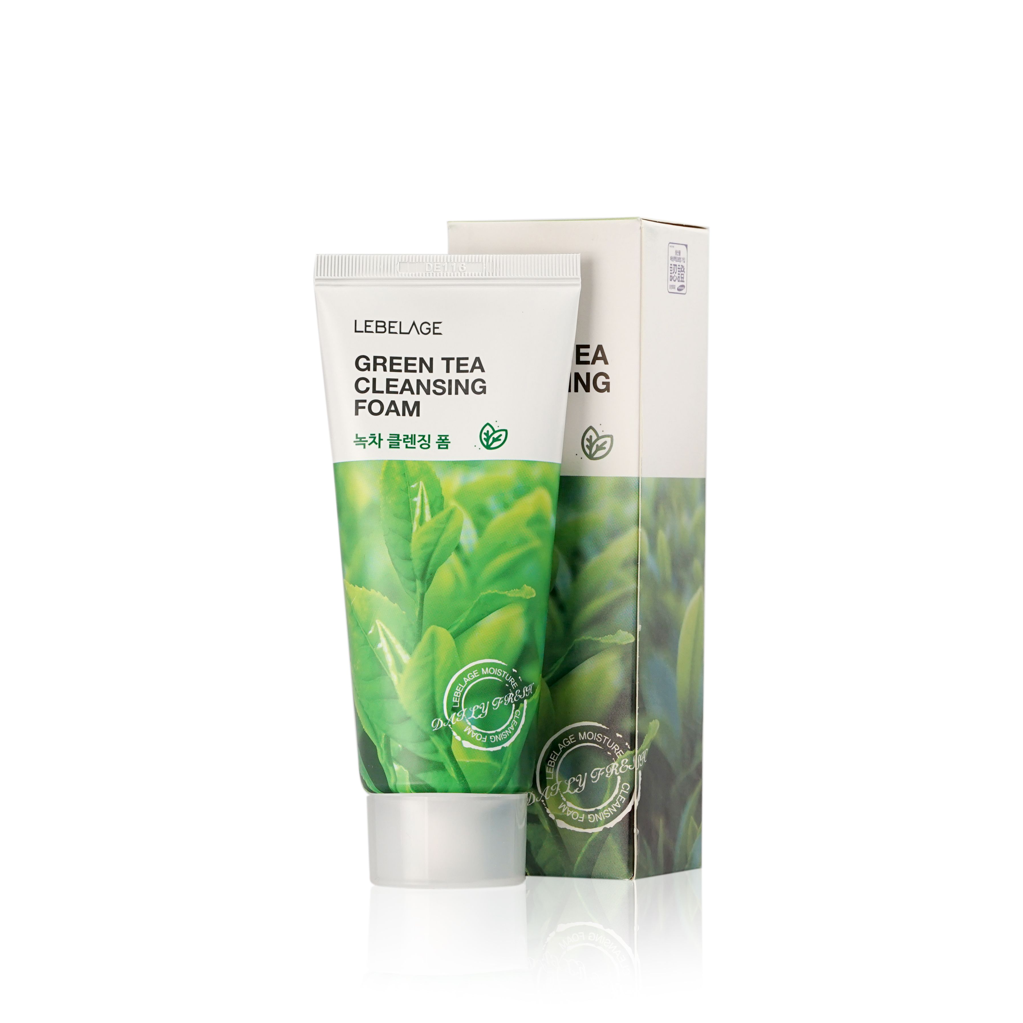 Green tea cleansing foam. Lebelage. Пенка для умывания с экстрактом зеленого чая Green Tea Cleansing Foam, 100 мл. Пенка для умывания с экстрактом зеленого чая, 100мл, Lebelage. Lebelage пенка для умывания с экстрактом зеленого чая. Очищающая пенка с экстрактом зеленого чая Lebelage Cleansing Foam Green Tea.