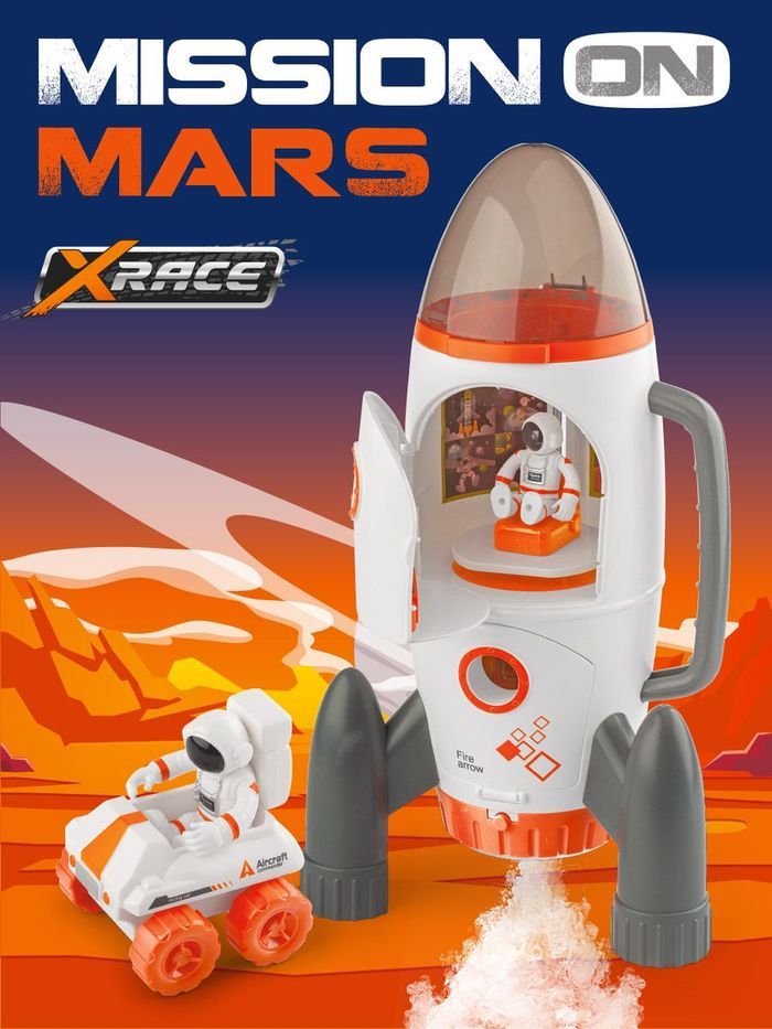 Игровой набор Ракета Mission on Mars XRACE