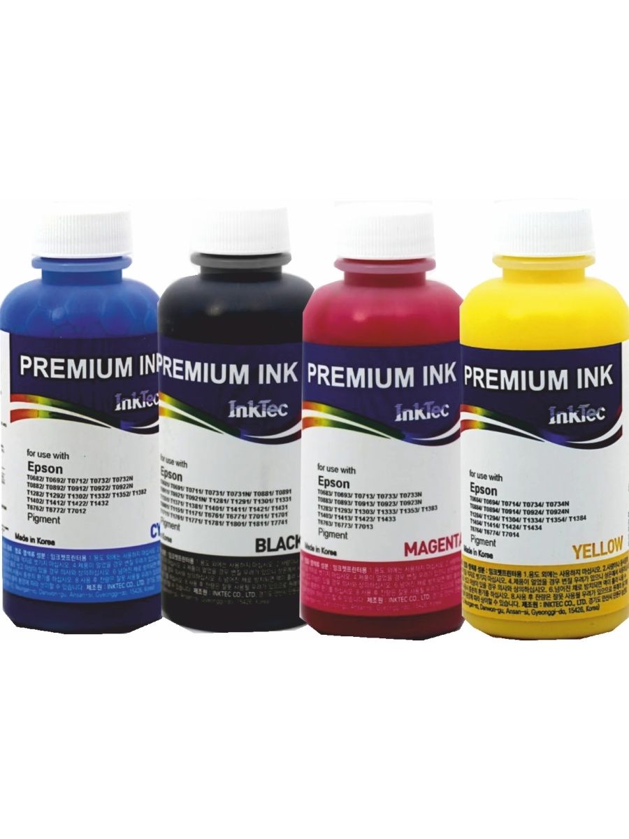 Чернила артикул. INKTEC sx425/t26/tx419 (e0013-01l BK pigm). Чернила INKTEC (e0013) для Epson Stylus sx425/t26/tx419, пигментные, y, 0,1 л.. Чернила INKTEC (e0013) для Epson Stylus sx425/t26/tx419, пигментные, BK, 0,5 Л. Пигментные чернила