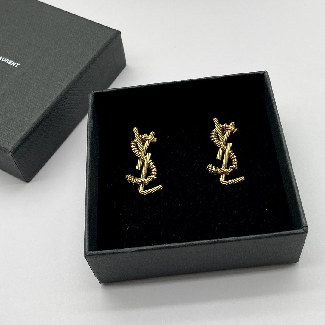 Серьги YSL