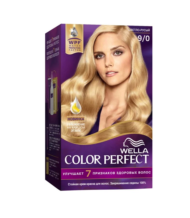 Краска для волос wella color. Краска Wella Color perfect 9.1. Краска колестон 9.0 на волосах. Color perfect крем-краска 9/0 светло-русый. Краска Wella 9.00.