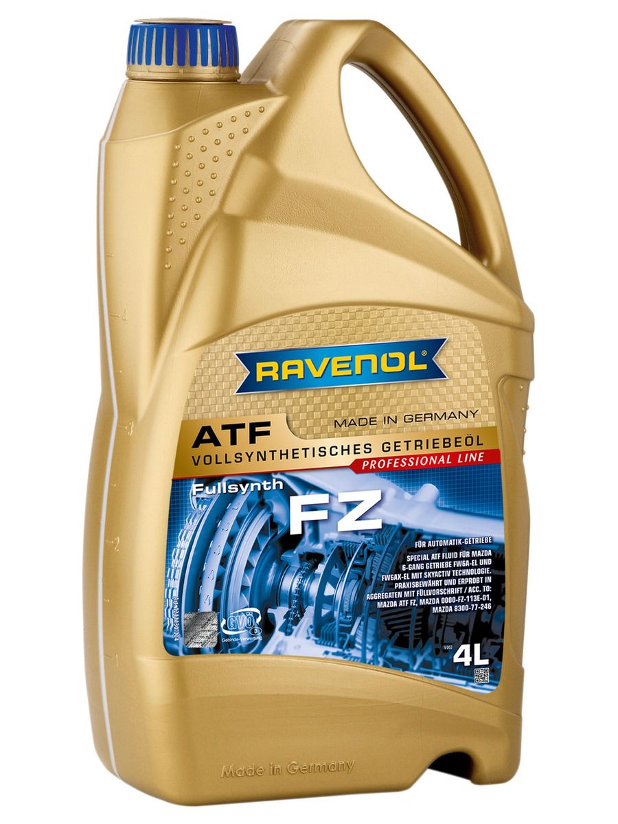 Трансмиссионное масло RAVENOL ATF FZ ( 4л) - купить по выгодной цене в  интернет-магазине OZON (150933876)