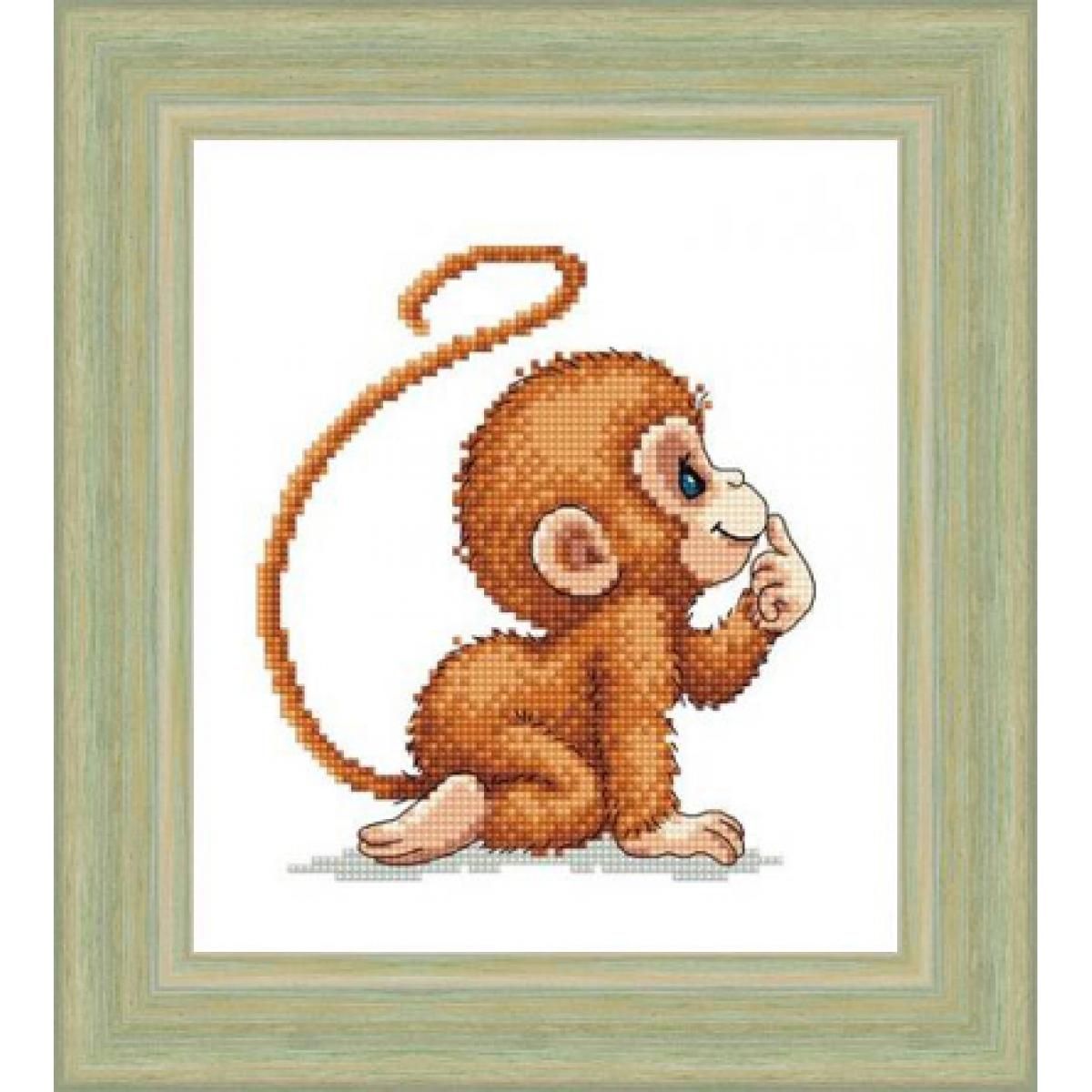 Обезьяна схема. Вышивка обезьянка. Вышивка обезьяна крестиком. Схема вышивки обезьяна. Обезьяны набор для вышивки.