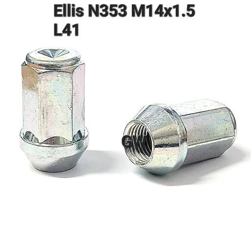 Колесные гайки М14х1.5 L41 мм Ellis Италия