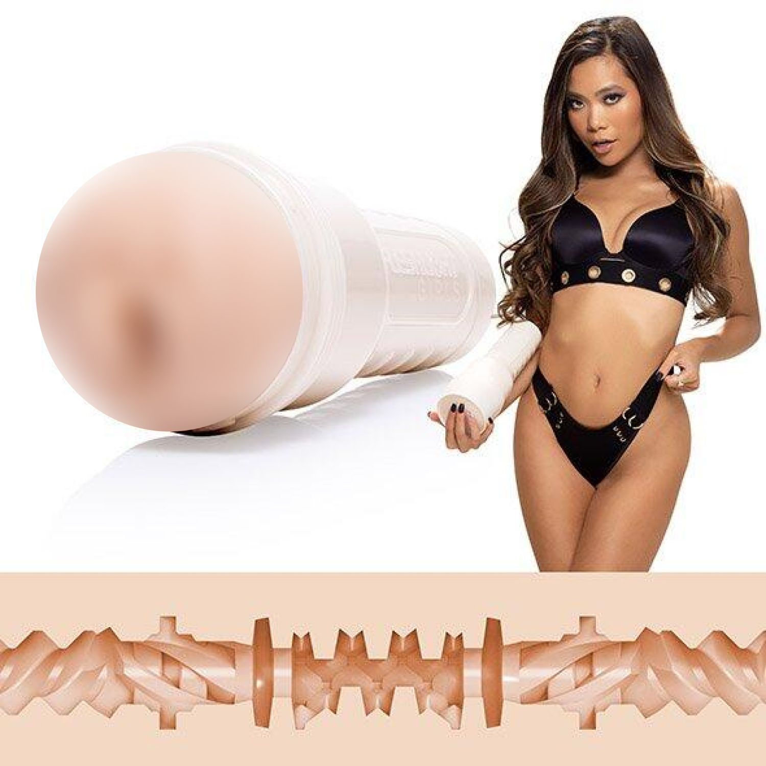Girls Vina Sky с внутренним рельефом Exotica, телесный.Воплотите ваши фанта...