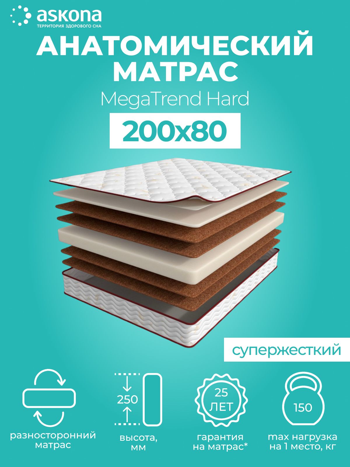 Матрас мегатренд хард