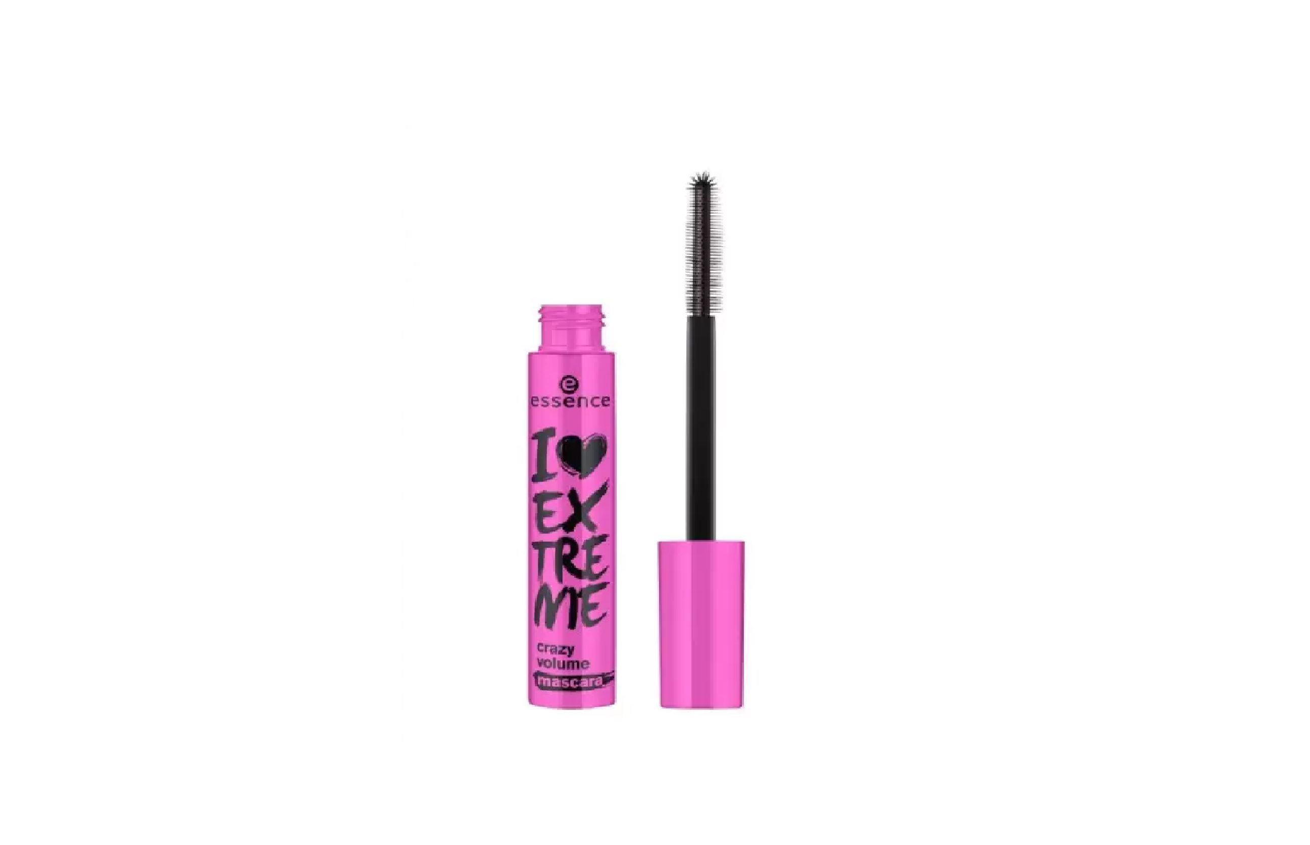 Essence i love extreme. Тушь Essence i Love extreme Crazy Volume. Тушь Essence i Love extreme Volume Mascara. Тушь Эссенс Crazy Volume. Тушь Эссенс розовая.