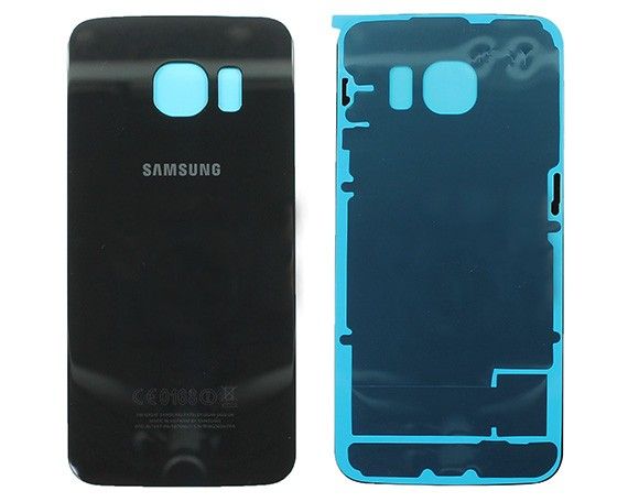 Задняя крышка Samsung G925F Galaxy S6 edge темно-синяя