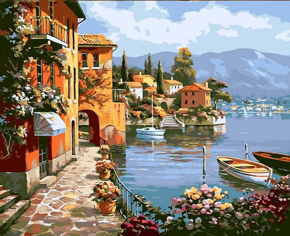 Картины пейзажи италии