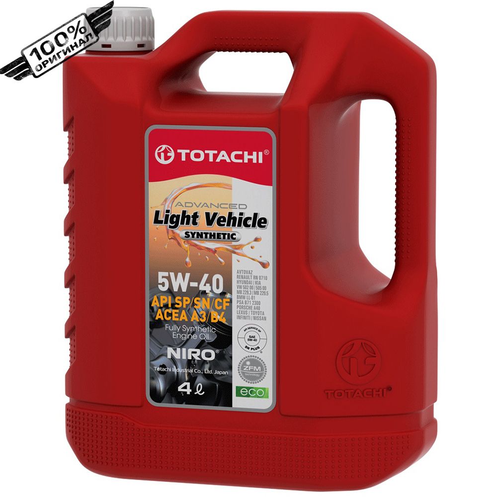 TOTACHI5W-40Масломоторное,Синтетическое,4л