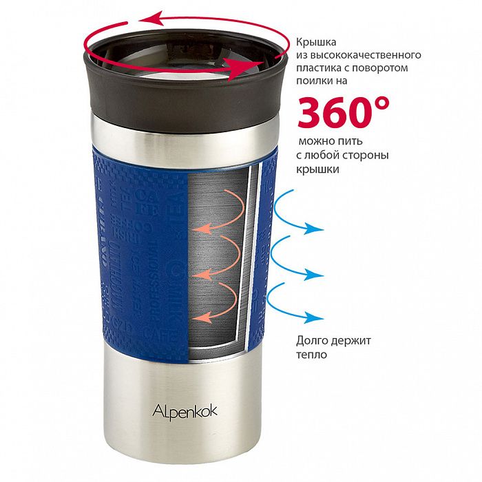 термокружка alpenkok. термокружка вакуумная нержавеющая 400мл. термокружка alpenkok. 8. термокружка альпенкок.