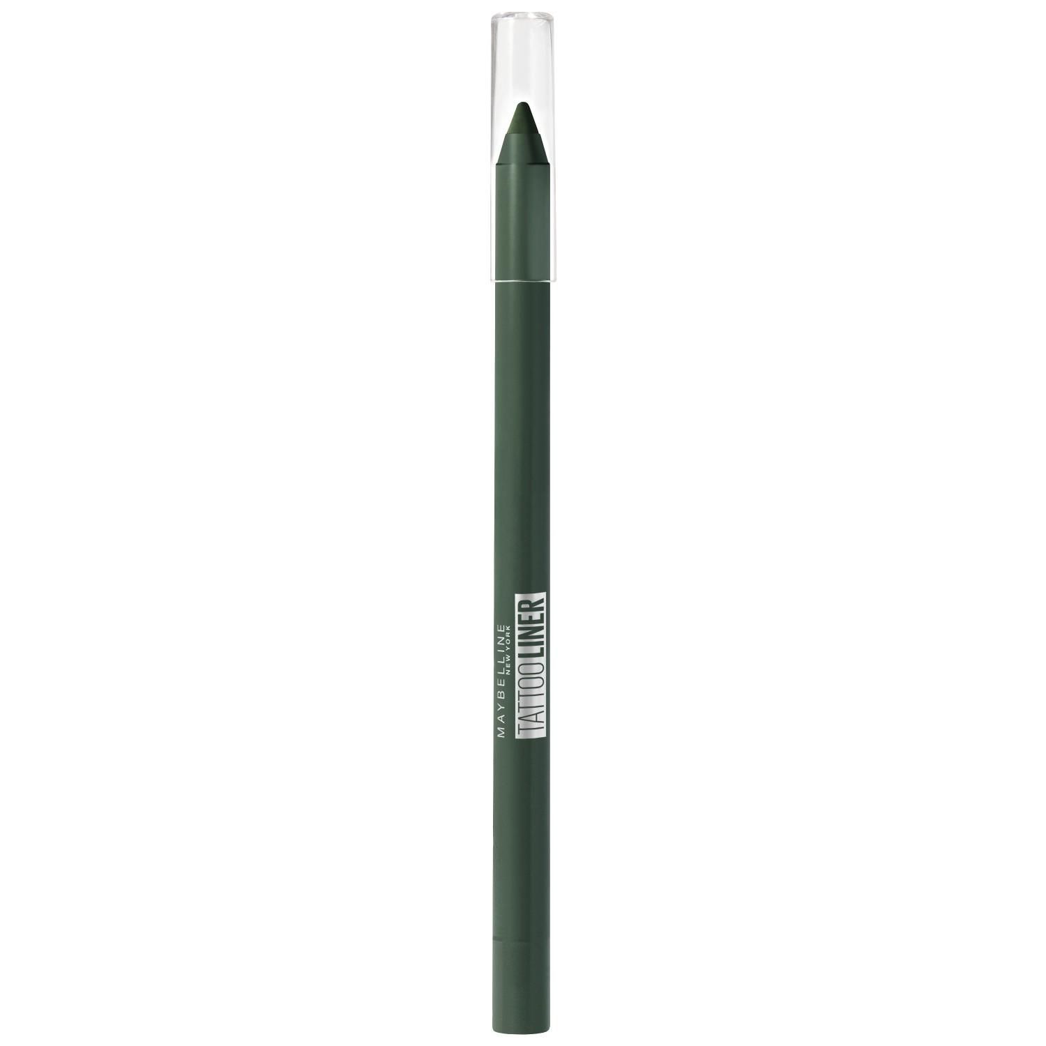 Maybelline New York карандаш для глаз Tattoo Liner, гелевый, оттенок 900, черный