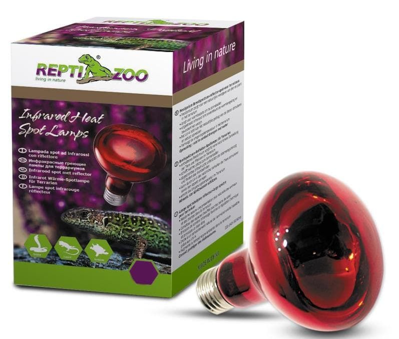 Террариумная инфракрасная лампа Repti-Zoo ReptiInfrared (63050R), 50 Вт