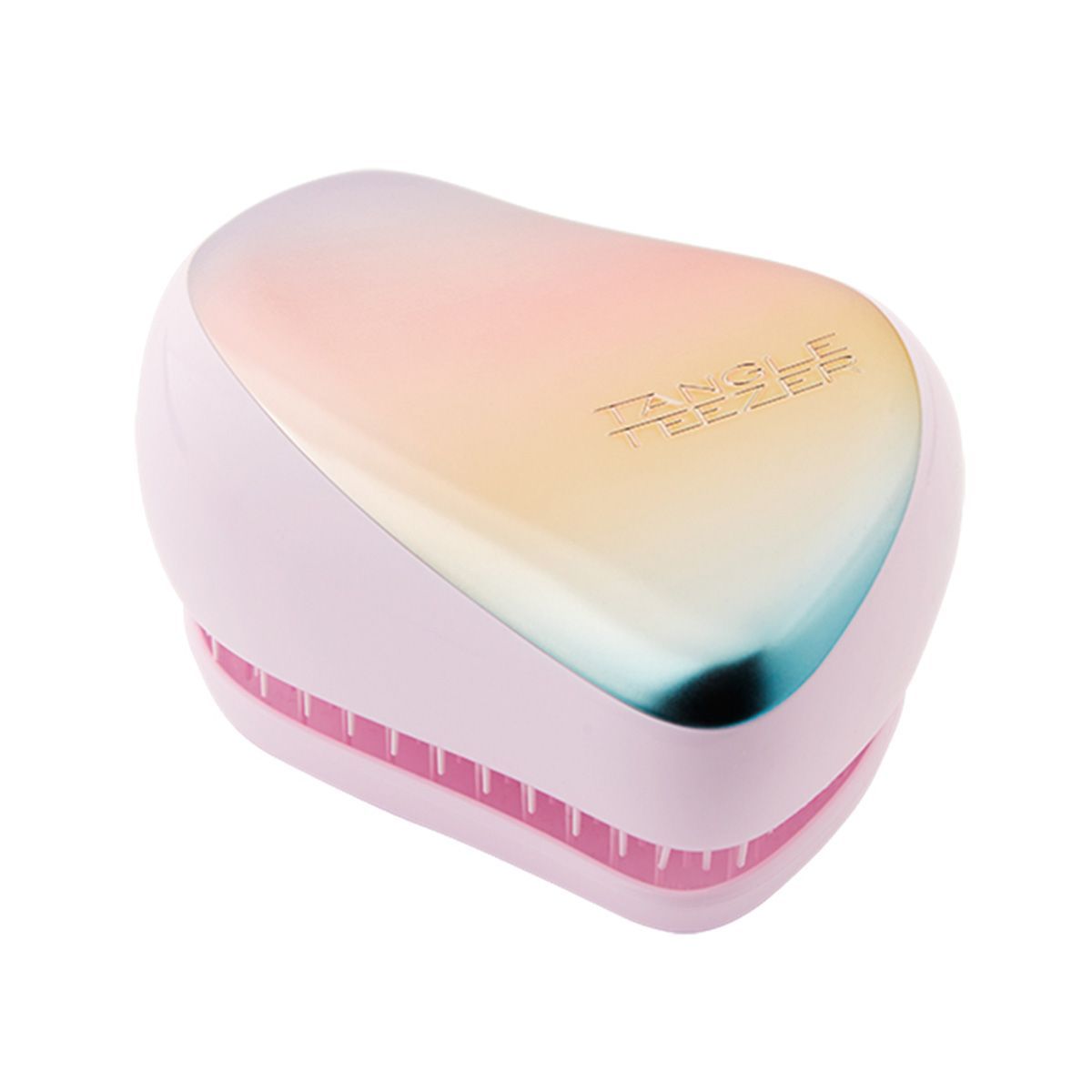 Расческа для волос Tangle Teezer Compact Styler Rainbow Pearlescent Matte Радужный розовый 2216