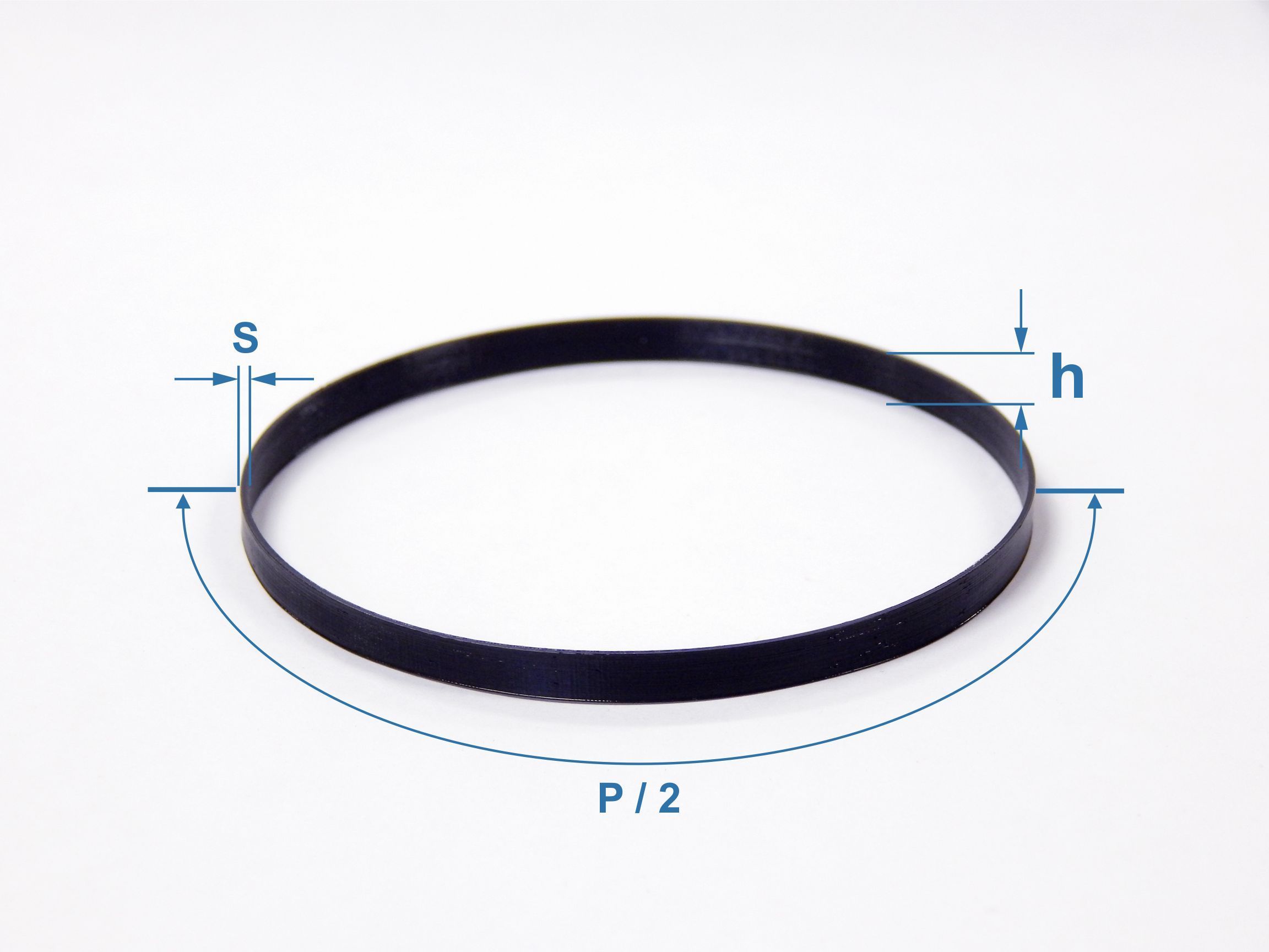 ПассикP/2170mmx4.3mmx1.5mm.P/2170mm,h-4.3mm,s-1.5mm.Длямагнитофона,ремонтааудиовидеотехники.