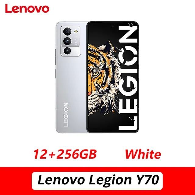 Смартфон Lenovo Legion Y70 256 ГБ 12 ГБ Белый OLED/AMOLED 2 Смартфон Lenovo Legion Y70 256 ГБ 12 ГБ Белый OLED/AMOLED 2