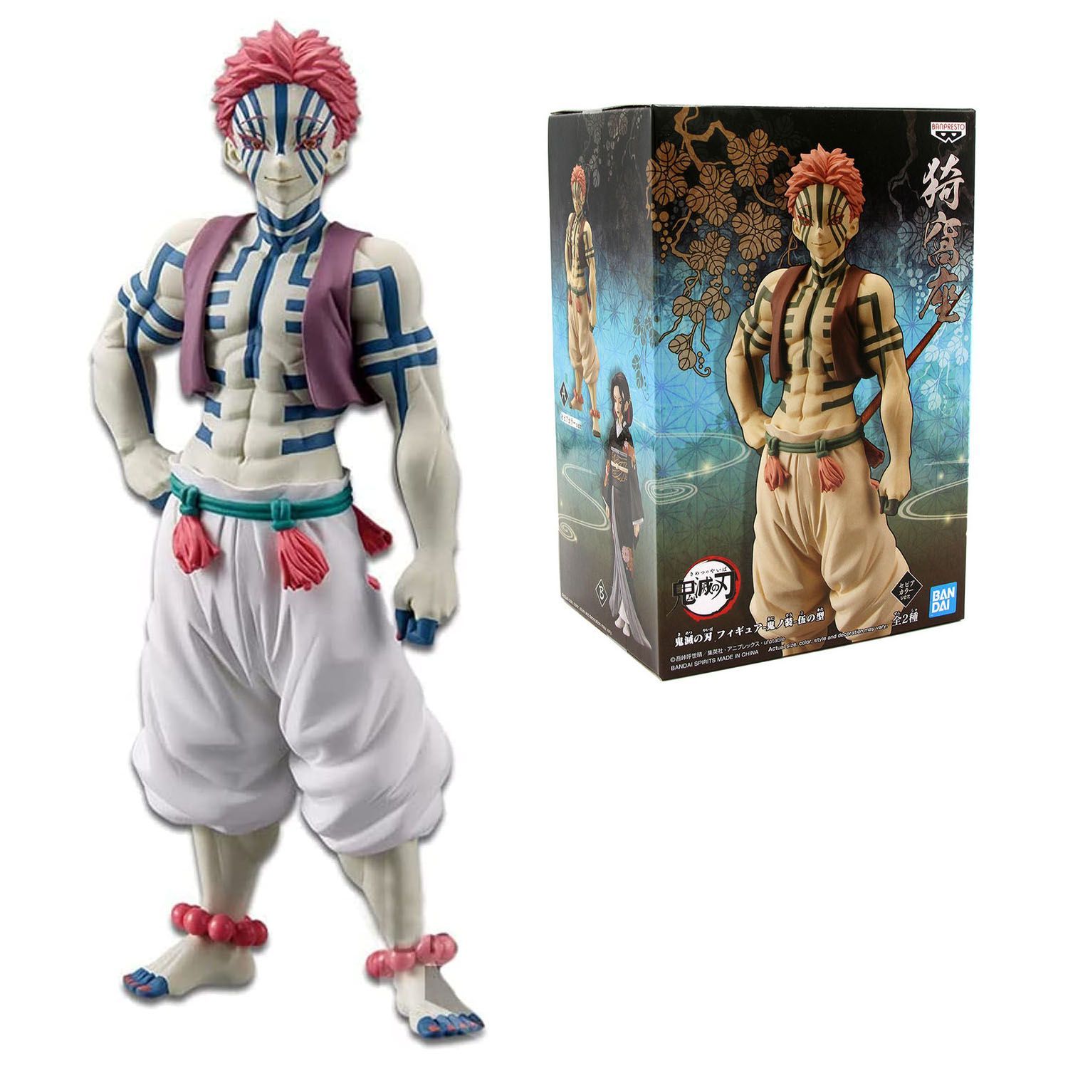 Фигурка BANPRESTO Аказа из аниме Клинок Рассекающий Демонов 17cm / BANDAI  Akaza Demon Slayer - купить с доставкой по выгодным ценам в  интернет-магазине OZON (1446241790)